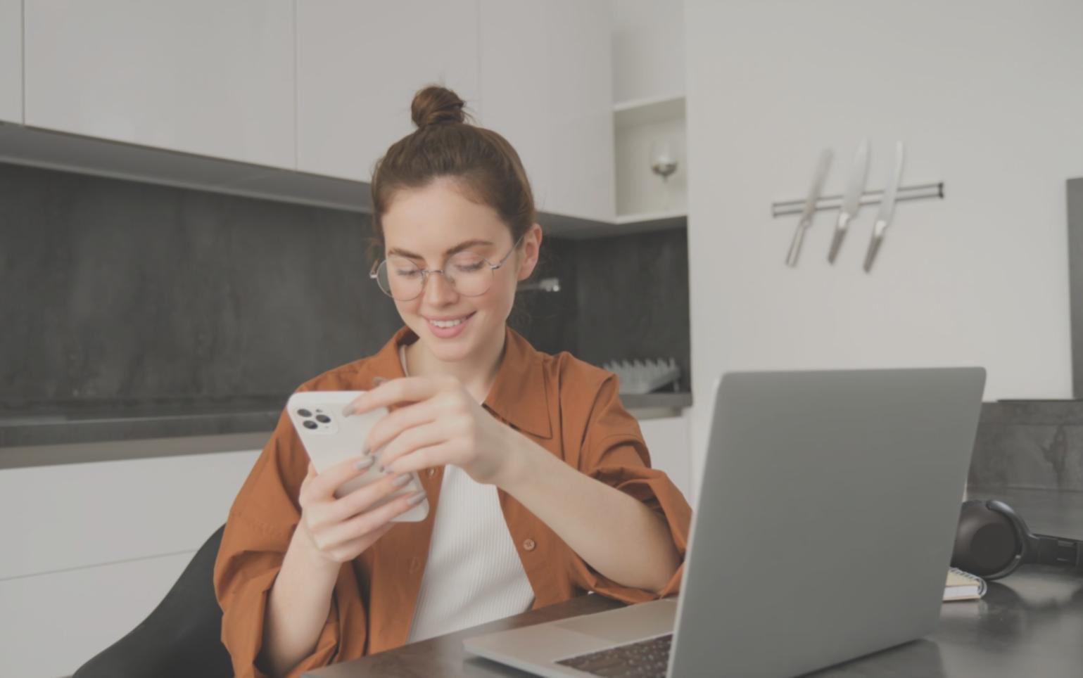 Financial planning workspace with budgeting tools and documents